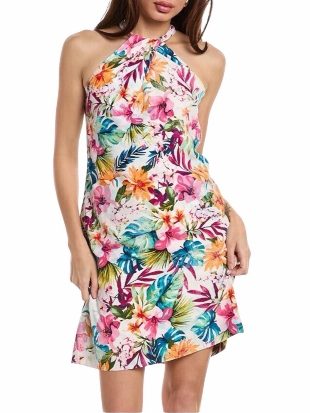 Tommy Bahama Garden of Hope and Courage Silk Dress Size SP